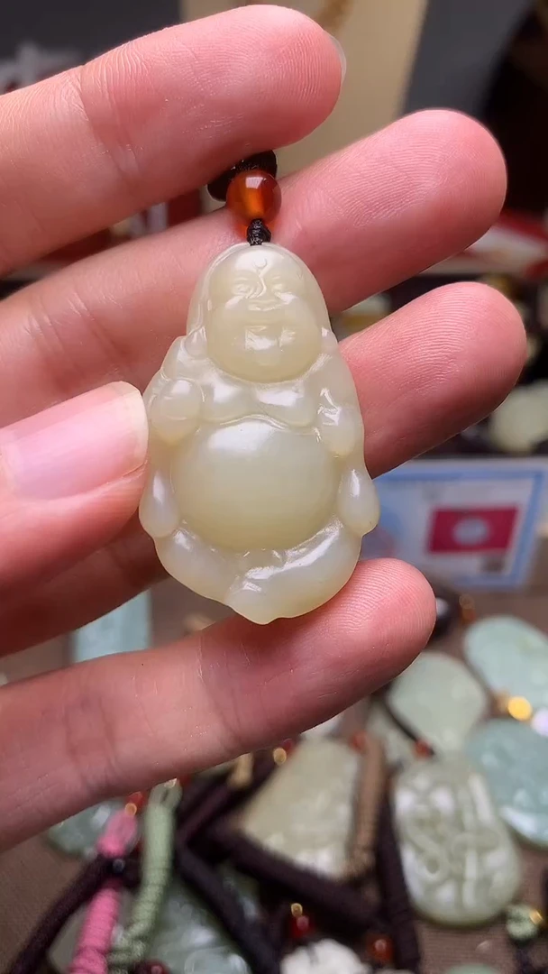 颈饰未镶嵌和田玉新疆料青海料清水和田玉吊坠