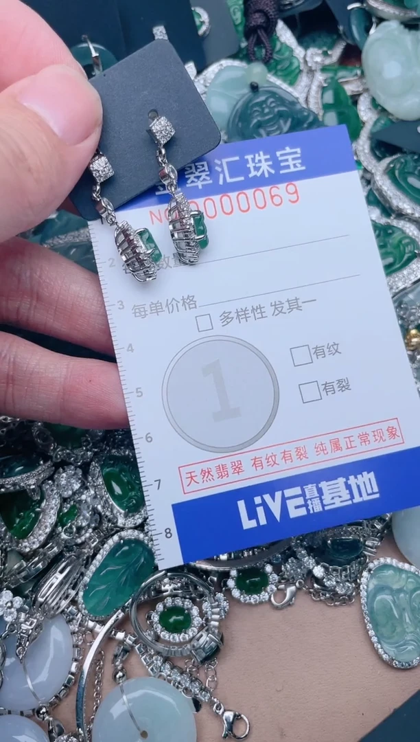 【闪购商品】翡翠颈饰未镶嵌00069....