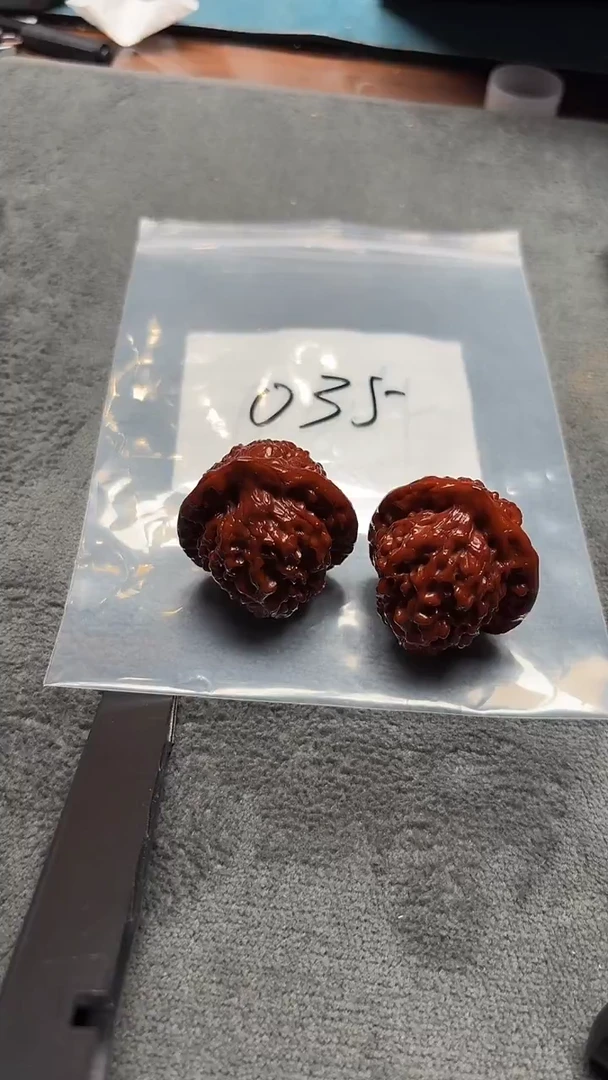 把件文玩核桃40尺 官帽035