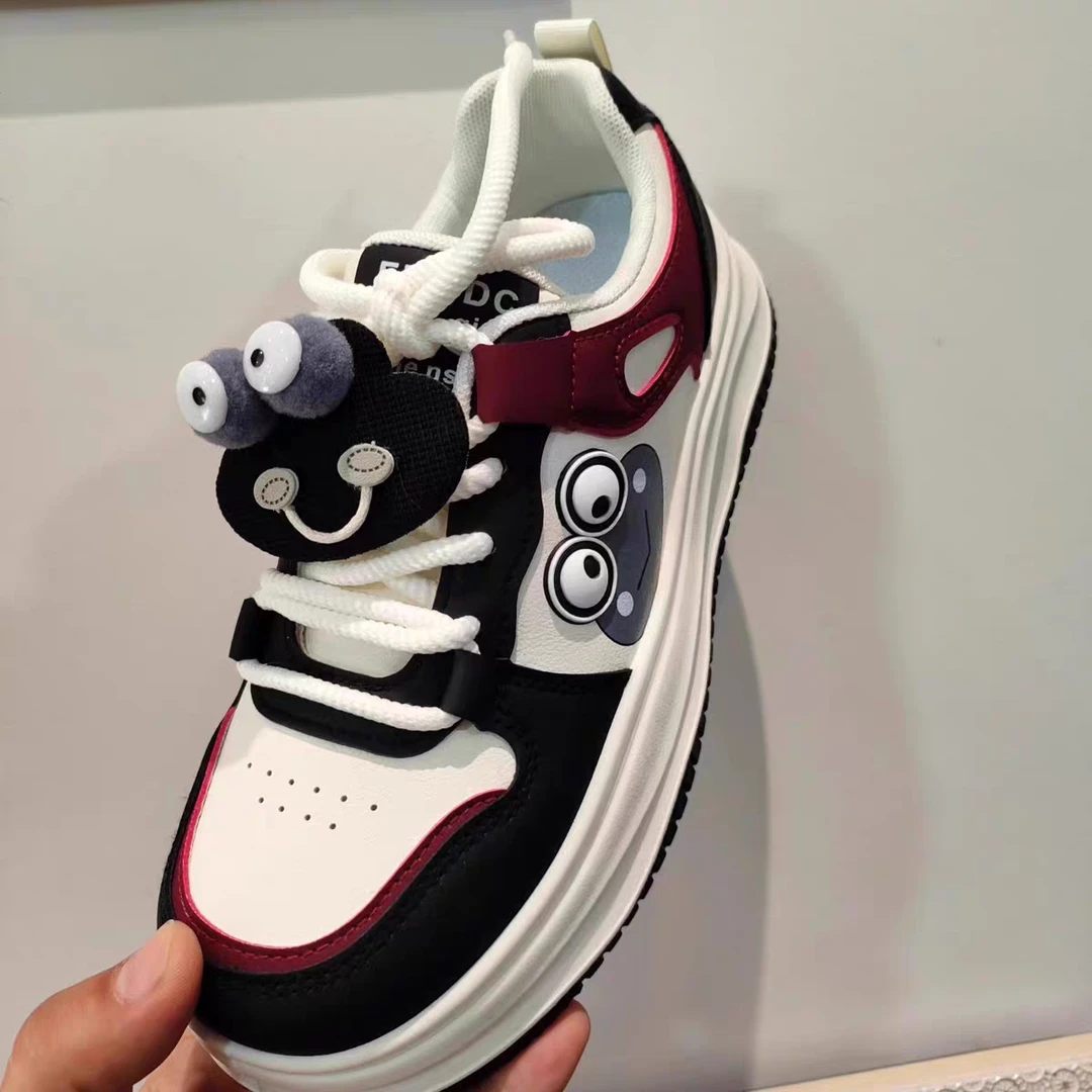 9909女士新款运动鞋防滑鞋子百搭休闲小白鞋