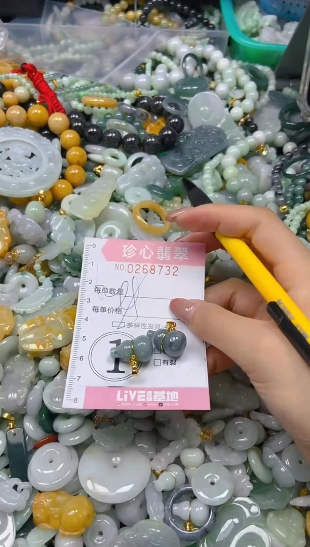 翡翠未镶嵌颈饰闪购0268732多样性发其一