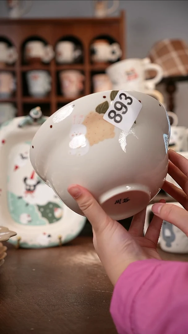 可爱川谷原创陶瓷8.3直播福利微瑕随机893