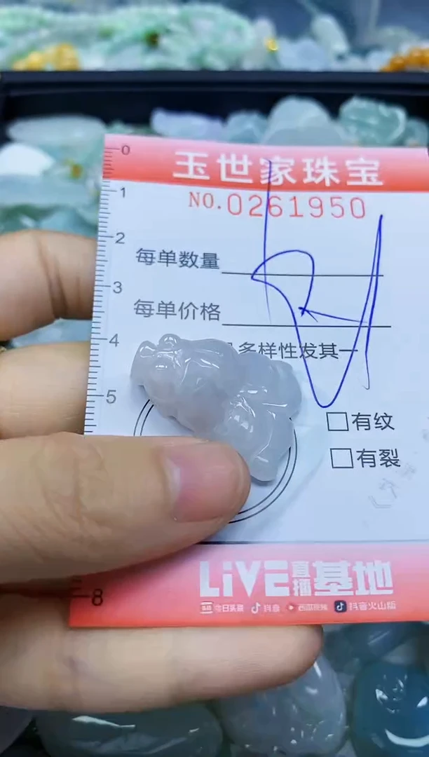 翡翠未镶嵌颈饰闪购0261950