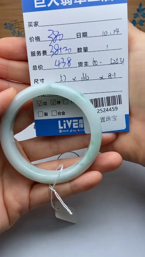 颈饰未镶嵌翡翠手镯多人-22524459