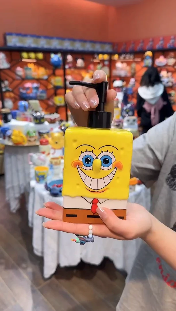 瓷片@@立体陶瓷分装按压瓶