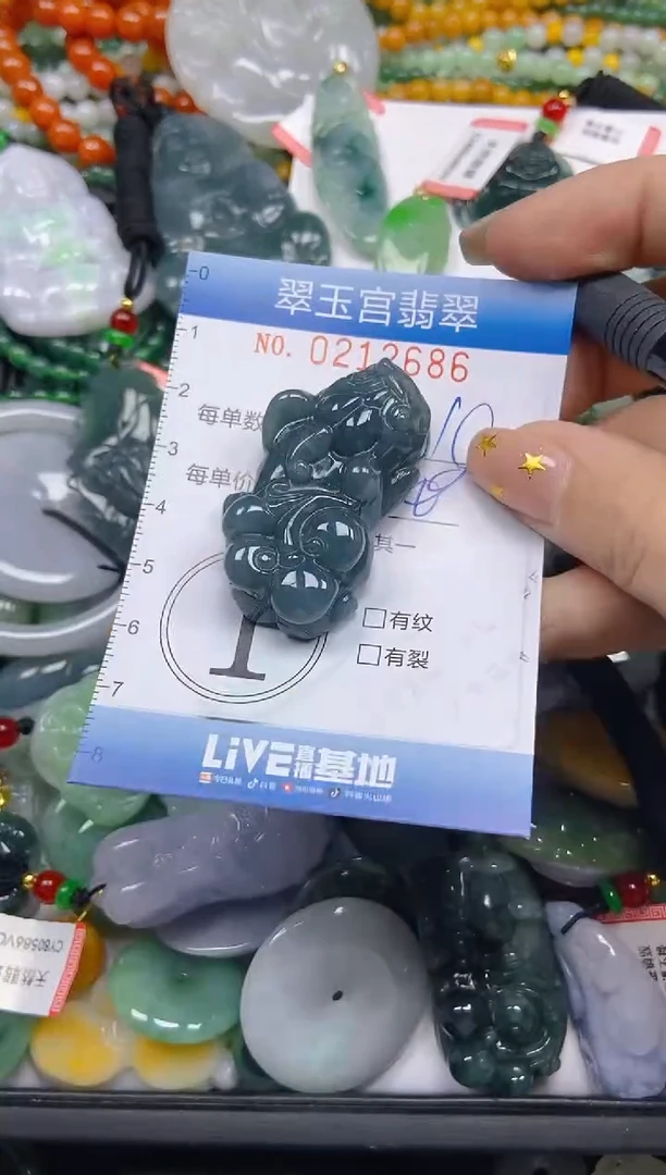 颈饰未镶嵌翡翠闪购C0212686
