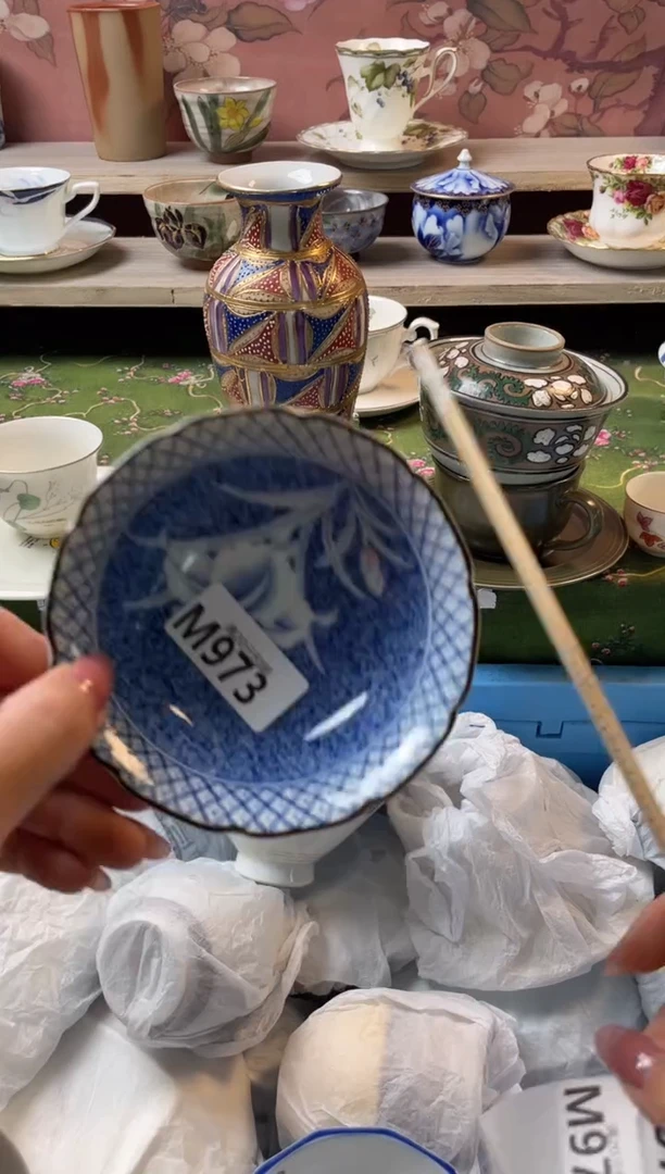 瓷片葡*瓷器瓷器M973