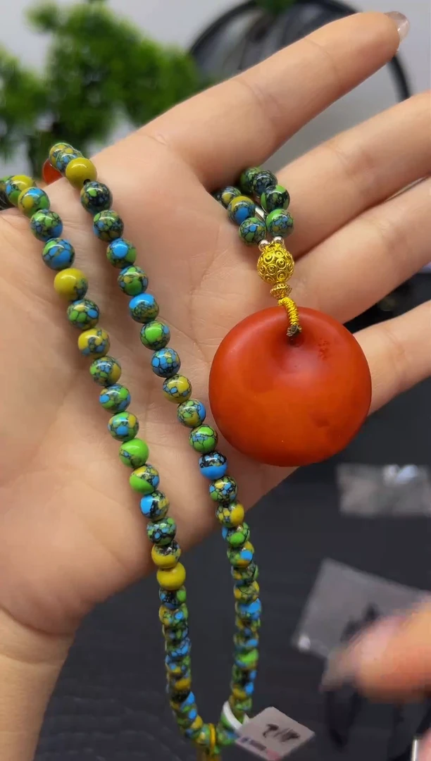 【闪购商品】蜜蜡颈饰未镶嵌项链M12