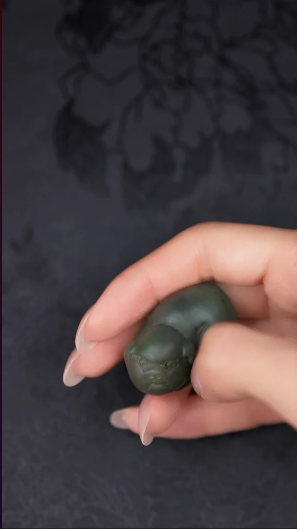 未镶嵌和田玉（碧玉）挂件工厂抛货 不退不换 多样性发其1