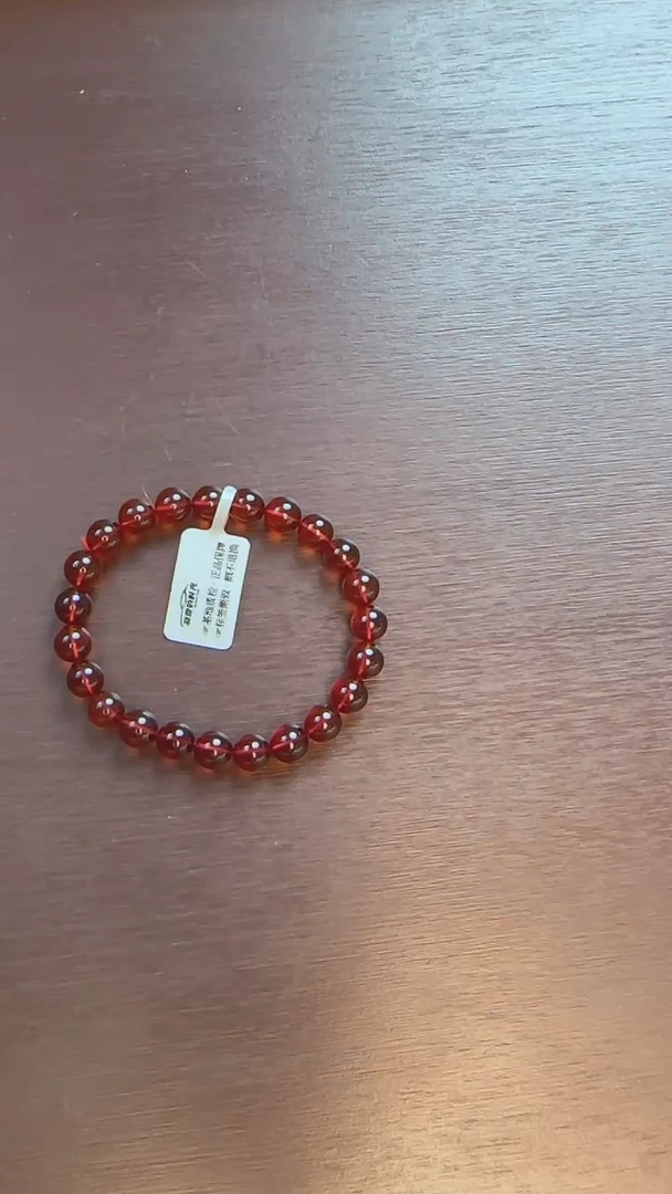 未镶嵌琥珀手链血珀手串7mm