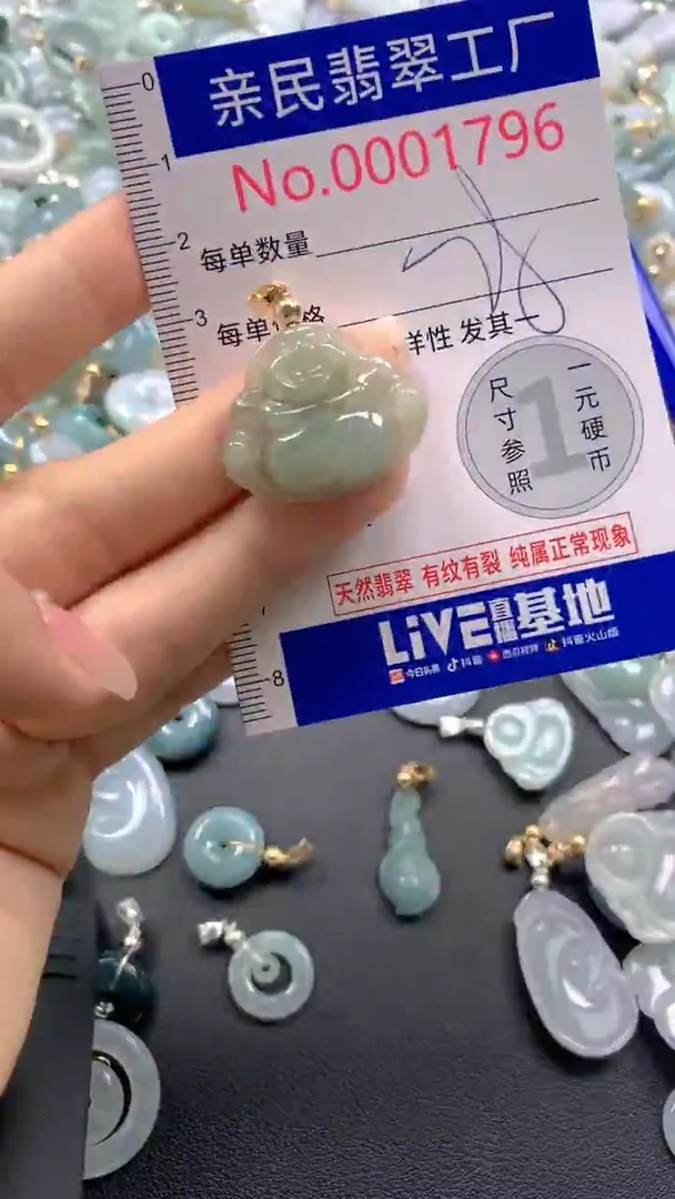 颈饰未镶嵌翡翠1796