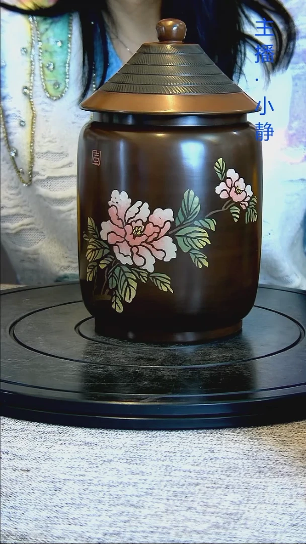全手工紫陶茶罐精磨微瑕疵147