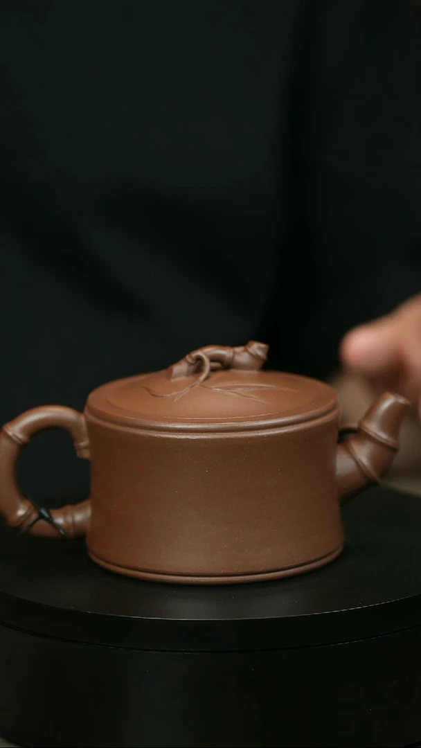 茶壶紫砂卡****8H1756赵信军光素竹段