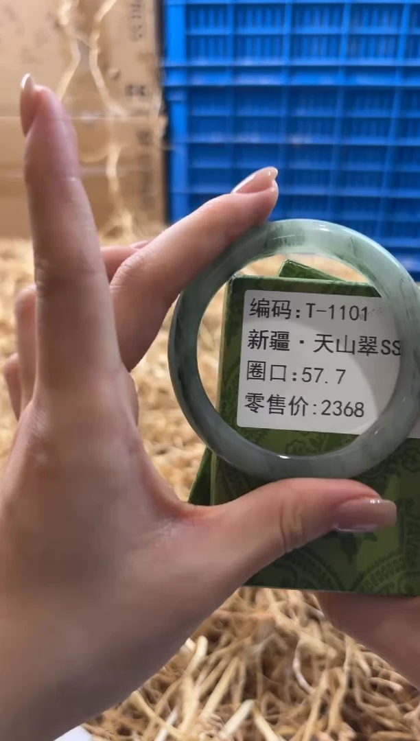 未镶嵌手镯石英质玉T-1101