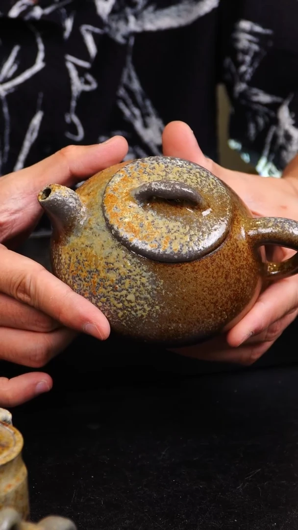 茶壶紫砂宜兴紫砂柴烧壶