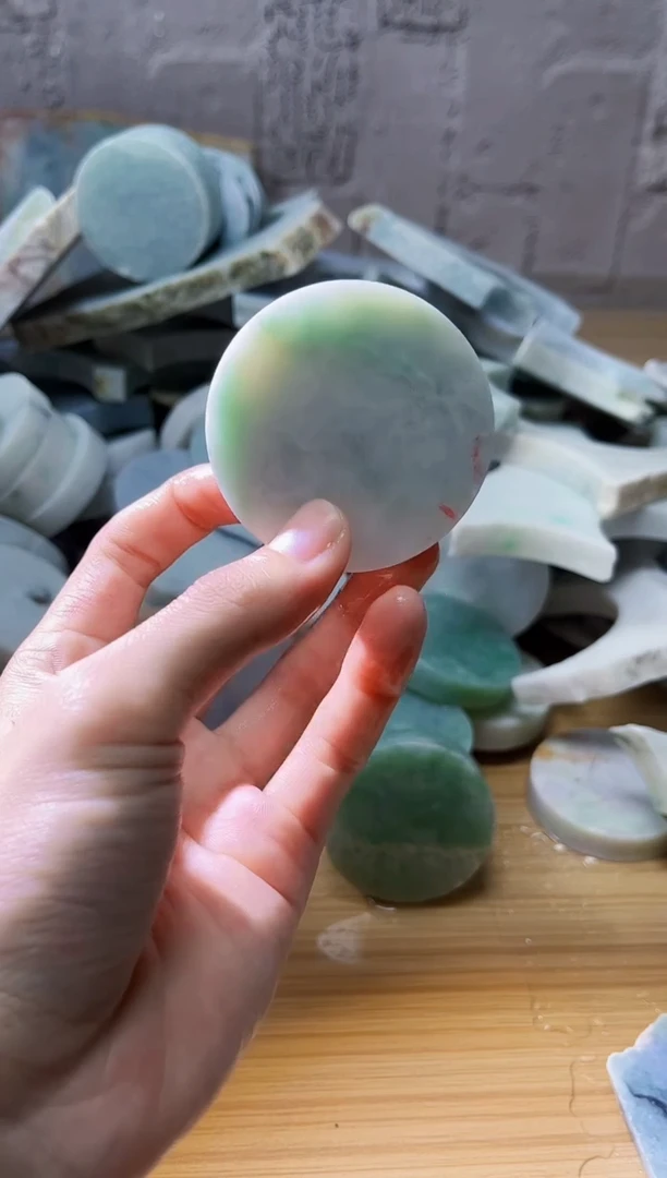 裸石翡翠翡翠a货正品玉石古陈425