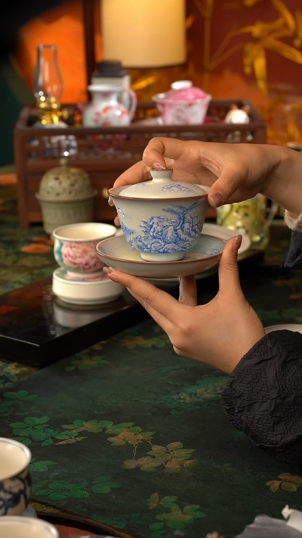 【闪购商品】初六好物分享@@雪景盖碗