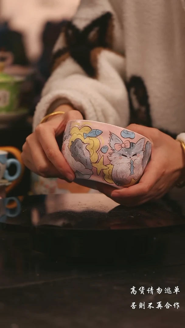 陶瓷景德镇可爱设计师款陶瓷