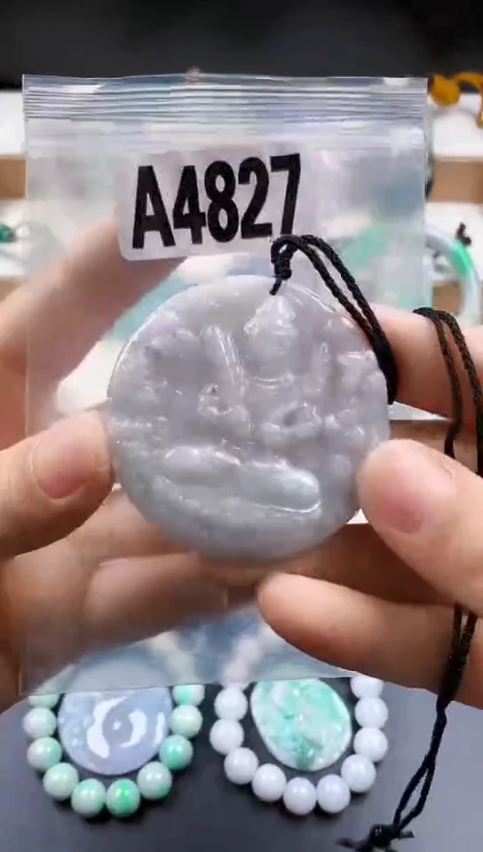 颈饰未镶嵌翡翠天然翡翠吊坠挂件