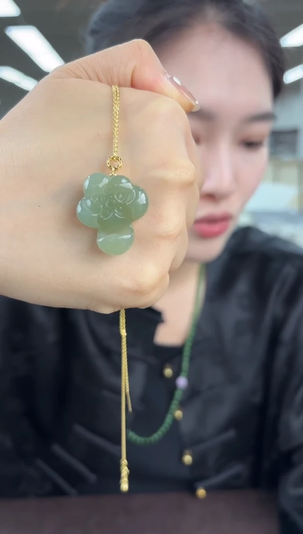 和田玉未镶嵌吊坠(赠链)A-002和田玉吊坠