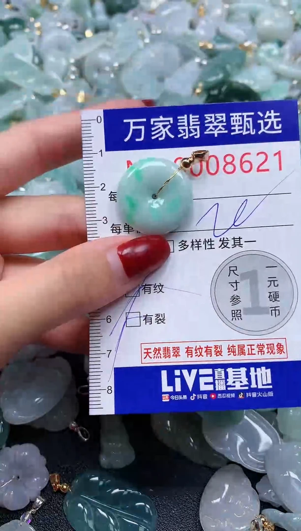 颈饰未镶嵌翡翠8621