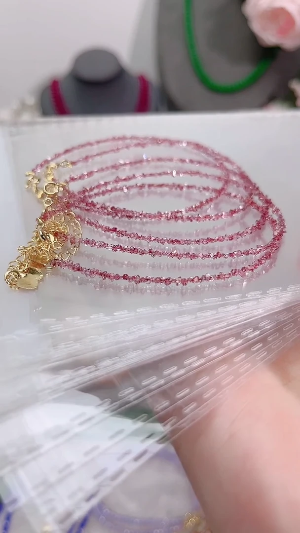 银S925镶嵌手链钻石红99