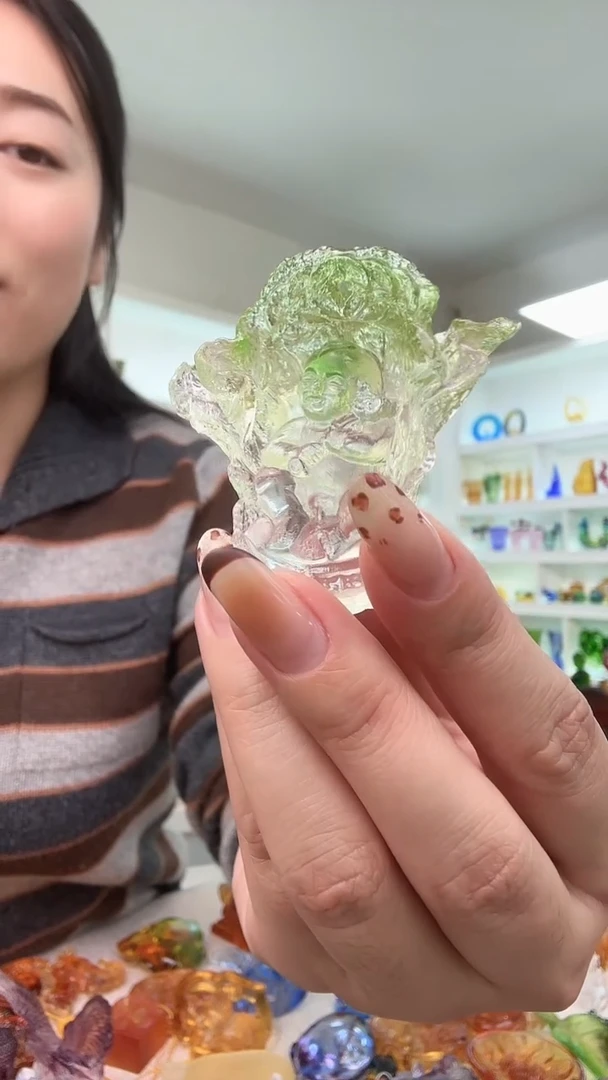 手工艺品琉璃人才二旺