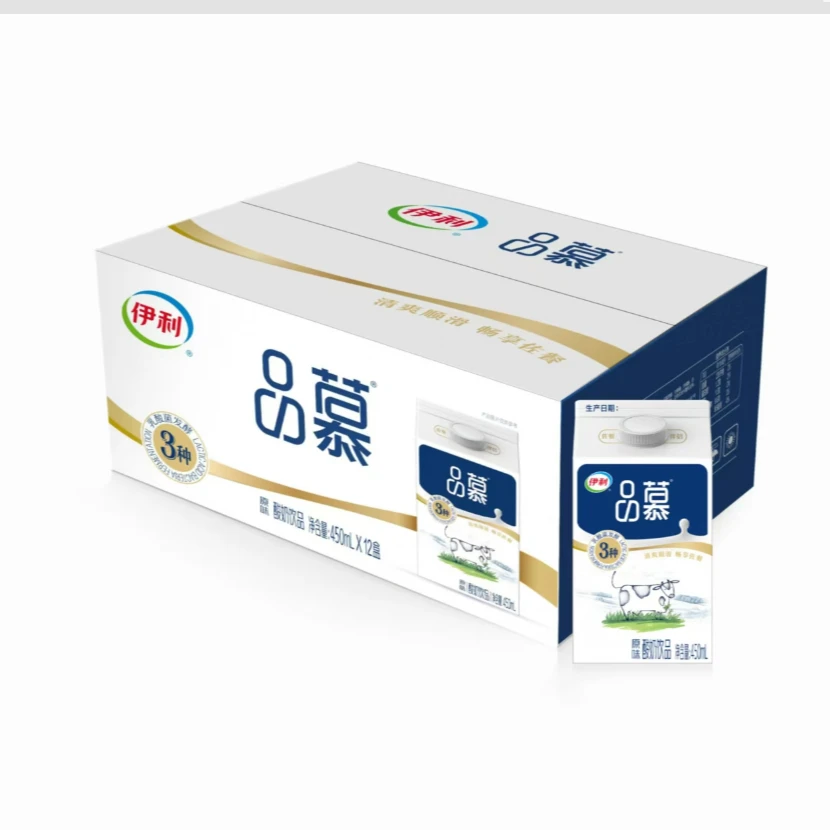 伊利品慕屋顶包酸奶饮品450ml*5