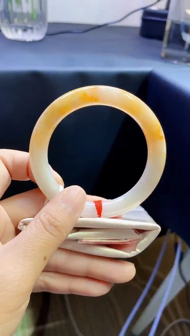 未镶嵌手镯翡翠翡翠手镯圈口54.6-t46