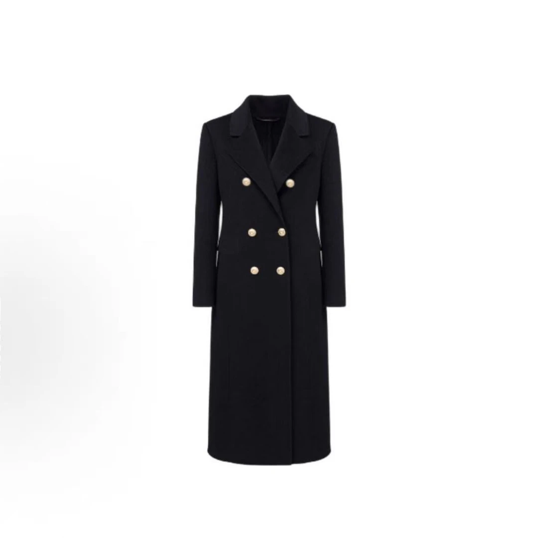 TG高定高级感赫本风高端羊绒毛呢外套-119