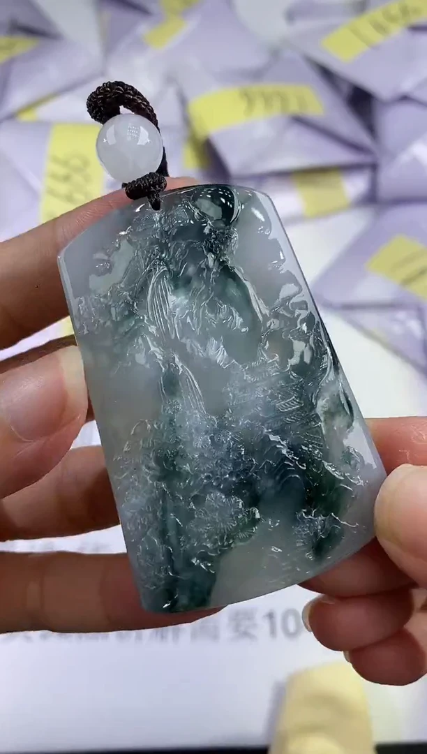 未镶嵌挂件翡翠354362     多人