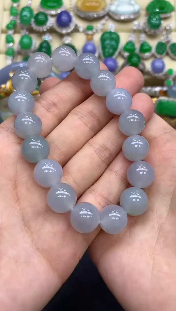 未镶嵌手串翡翠30-中国好珍宝