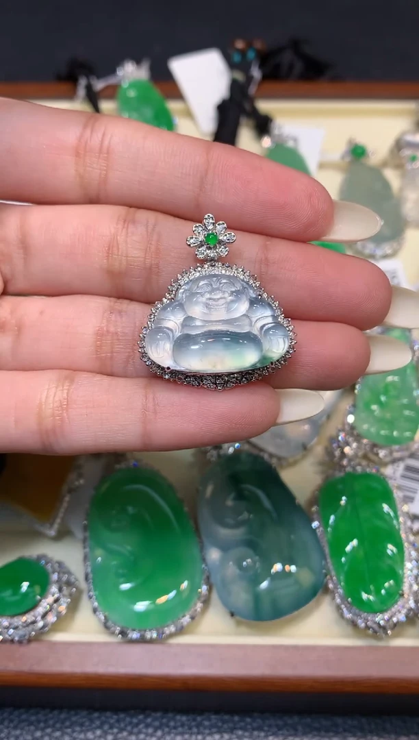 颈饰未镶嵌翡翠就***~1