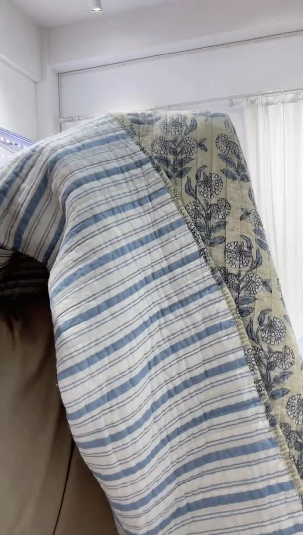 棉230*260纯棉床盖140号微瑕