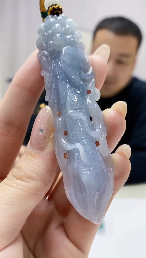 定制翡翠未镶嵌4898jw-毛货挂件51
