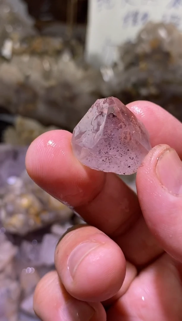 未镶嵌珠宝半成品水晶77号四川超七花园水晶