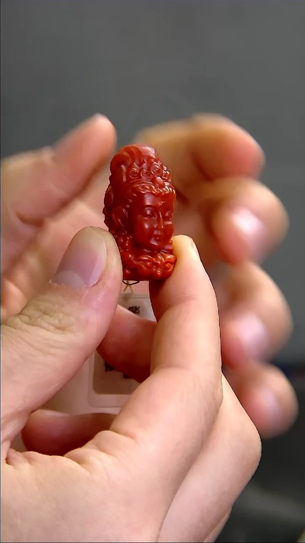 未镶嵌雕刻南红玛瑙002ZB1023产品一个