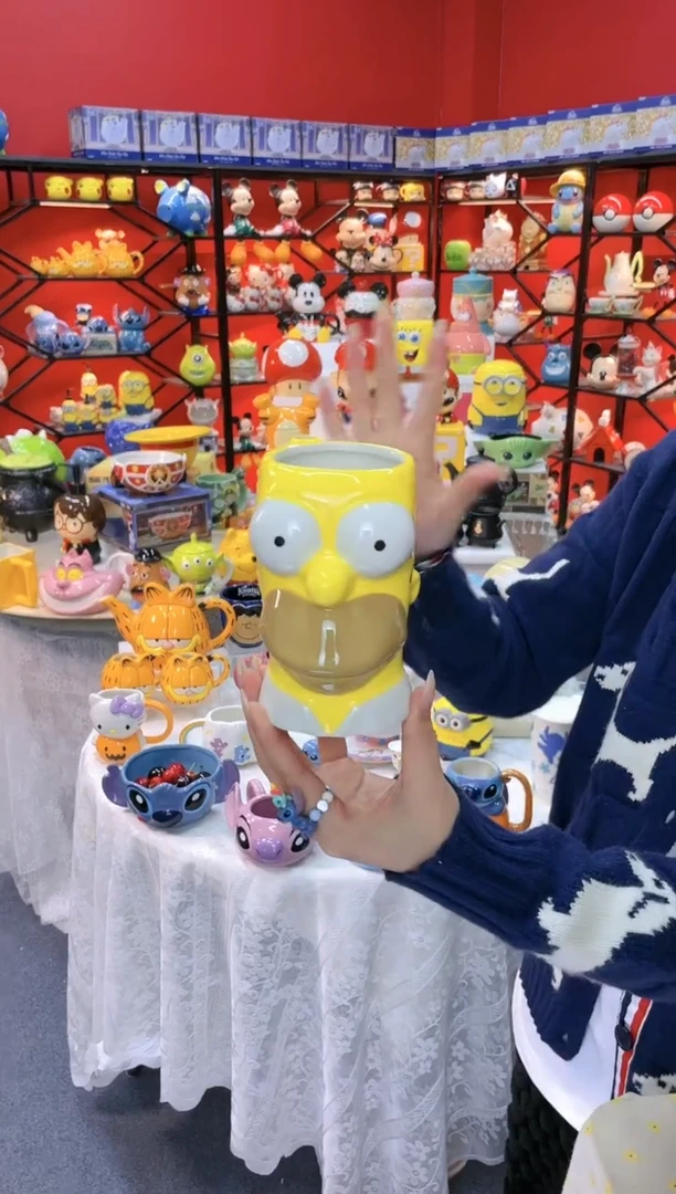 【闪购商品】1@@家用水杯陶瓷杯子