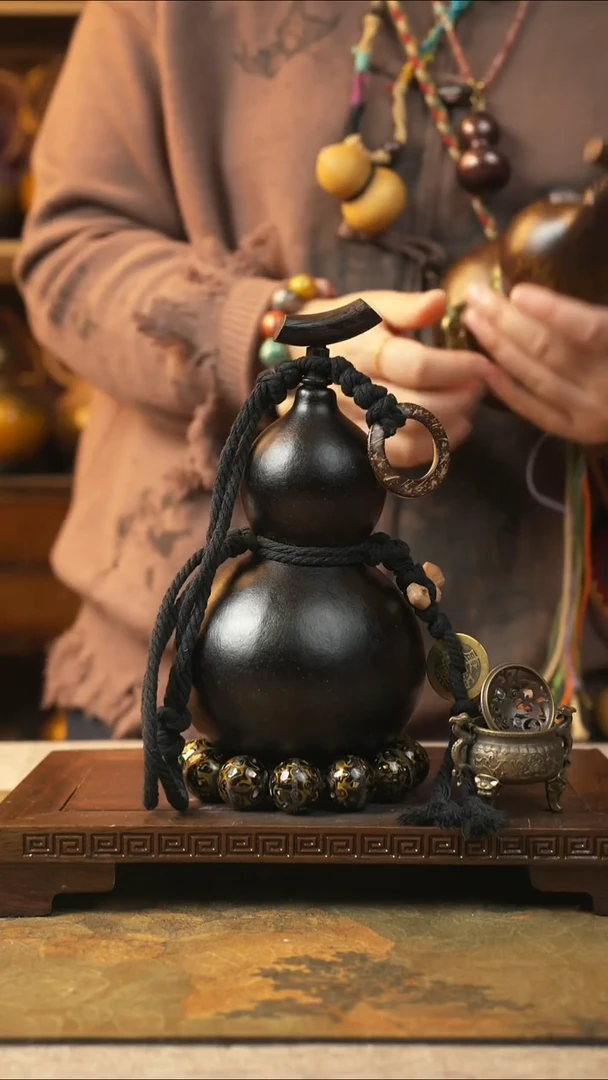 483大漆一物一拍记葫堂出品【不带手串】