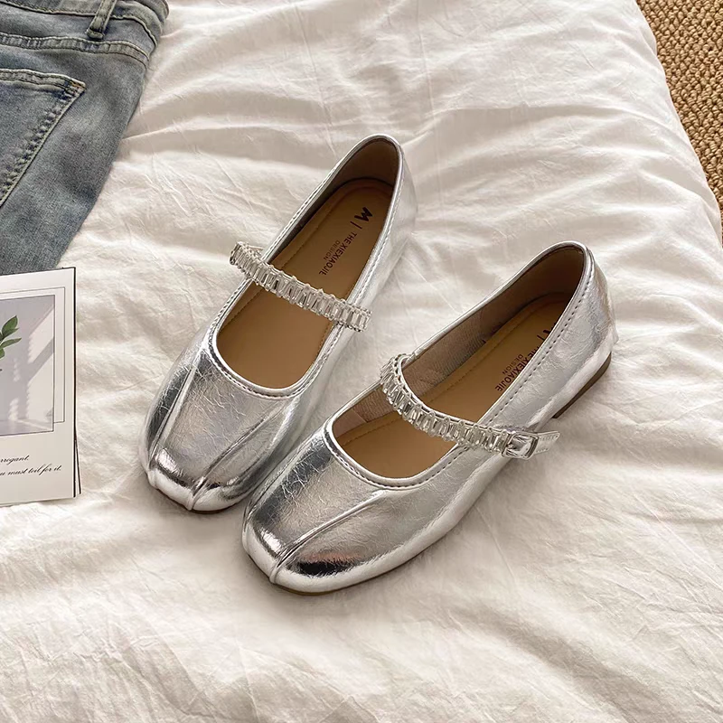 李园家2号店-803-夏季新款复古水钻玛丽珍鞋