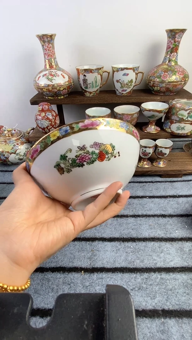 瓷片景德镇窑厂瓷摆件
