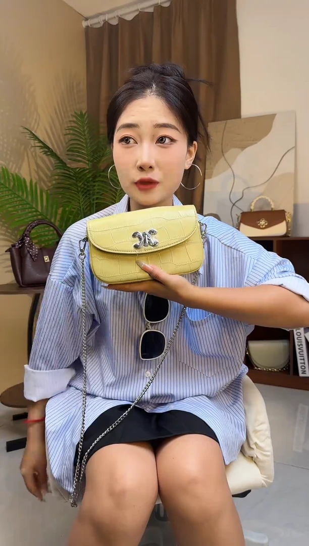 牛皮（革）小众轻奢高级感女包