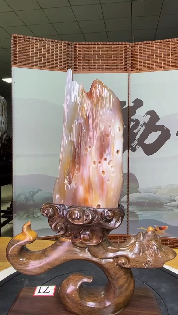 未镶嵌珠宝奇石硅化玉6
