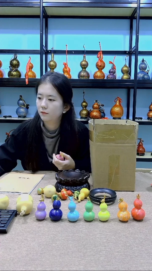大漆工艺品大漆手把件
