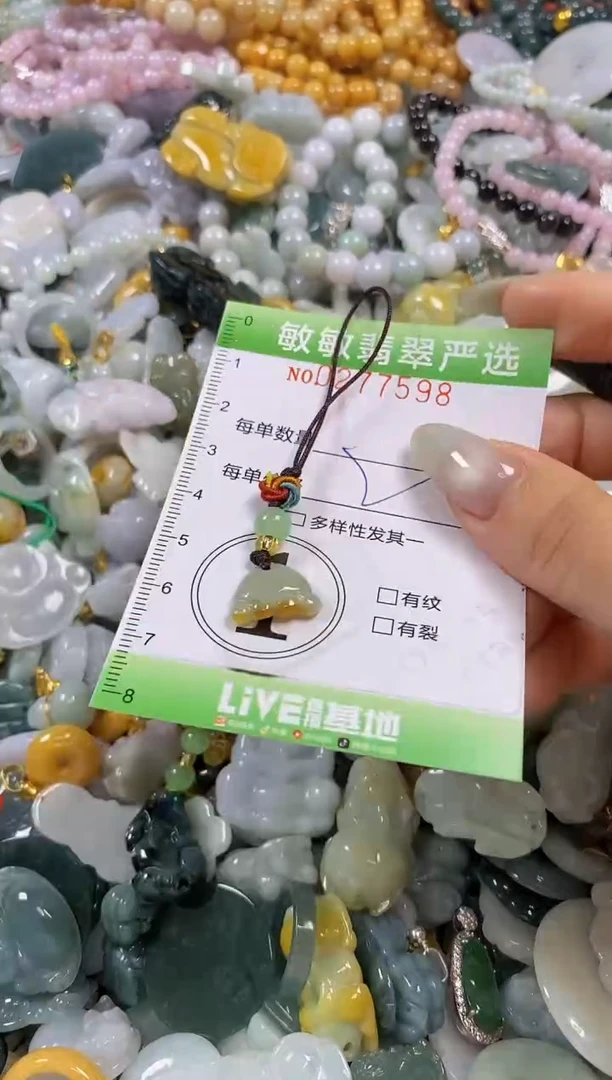 翡翠未镶嵌颈饰闪购0277598