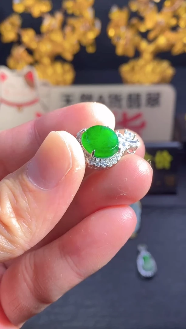 翡翠未镶嵌颈饰