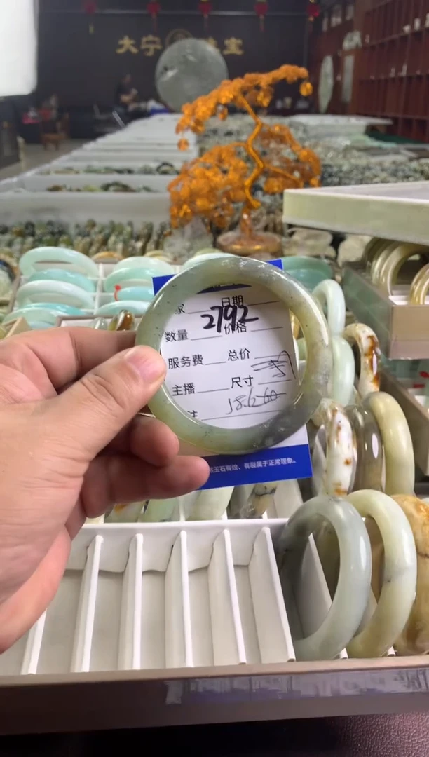 蛇纹石玉未镶嵌手镯2792