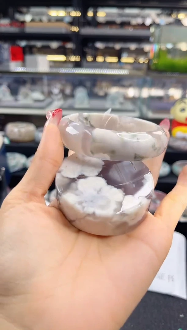 未镶嵌手镯石英质玉58圈口 （赠品镯心）3742533