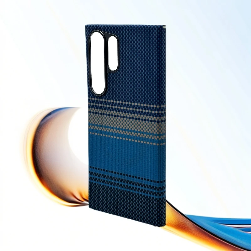 三星s25ultra手机壳轻薄碳纤维纹磁吸款浮织芳纶适用S24Ultra硬壳