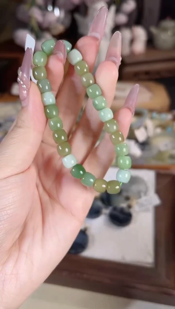 未镶嵌手链和田玉多样性发其一孤品默认微瑕